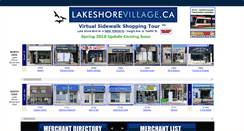 Desktop Screenshot of lakeshorevillage.ca